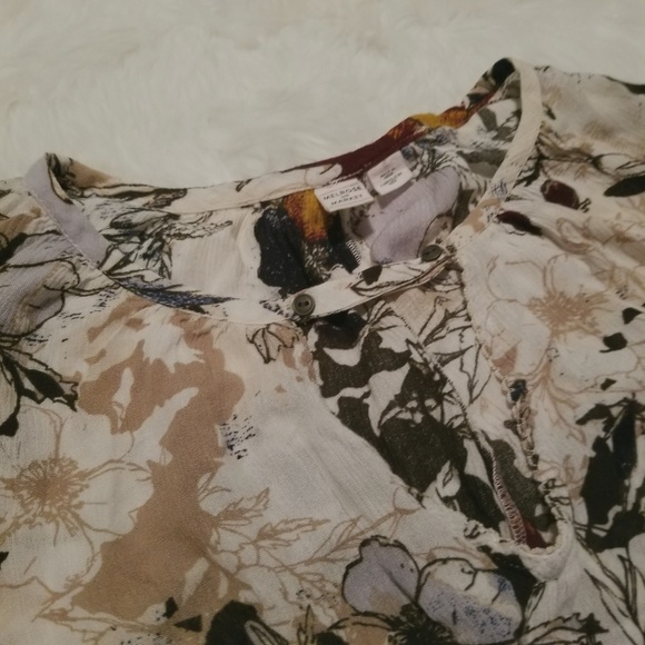 Fall Floral Blouse | MELROSE & MARKET - Picture 6 of 6